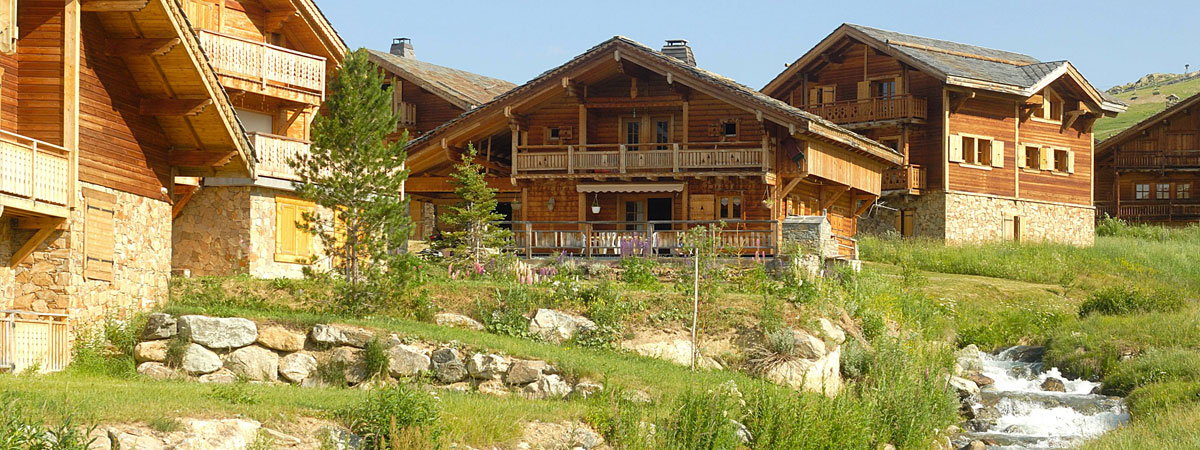 chalet à la montagne